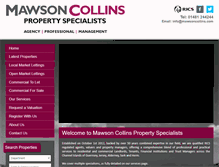 Tablet Screenshot of mawsoncollins.com